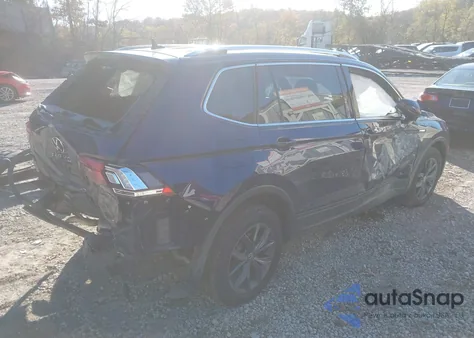 2022 Volkswagen Tiguan 2.0T Se z USA, uszkodzony, nr VIN 3VV2B7AX8NM124692